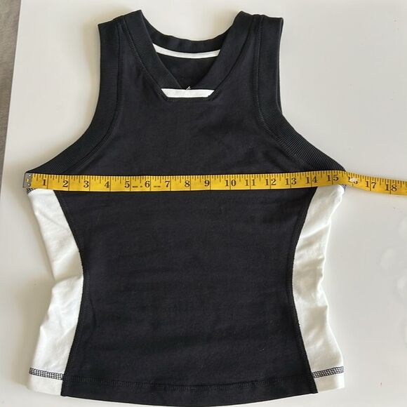 NWOT FREE PEOPLE MOVEMENT Women’s SLEEVELESS TANK TOP Black Size XS - Picture 7 of 10